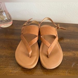 Brown sandals